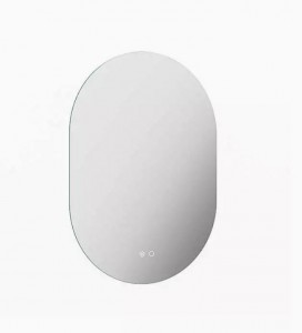 Tissino Cedro Backlit Capsule Mirror with De-mister 850 x 600mm [TCE-360]