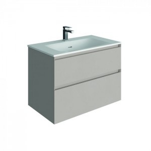 Tissino Mozzano Basin Unit 800mm Matt Cashmere Grey (Basin NOT Included) [TMZ-102-CG]