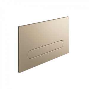 Tissino Rocco2 Curvo Wall Plate Brushed Brass [TRC-201-BB]