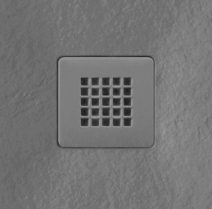 Tissino Giorgio2 Coloured Shower Grate 125 x 125mm Soft Taupe [TRG-901-ST]