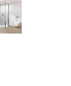 Tissino Rivelo Frameless Side Panel 700mm Chrome (Shower Door NOT Included) [TRV-301-CP]