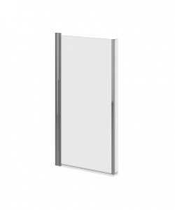 Tissino Messina Pivoting Shower Bath Screen (Left Hand) Chrome [TSI-108-LH-CP]