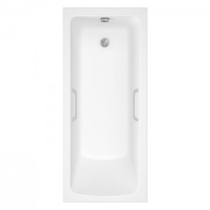 Tissino Lorenzo Premium Single Ended Bath 1700 x 750mm with Handles (Bath Panels Not Included) [TLO-513]