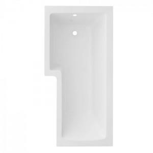 Tissino Lorenzo Premium Left Hand Shower Bath 1700 x 700-850mm (Bath Panels Not Included) [TLO-604]