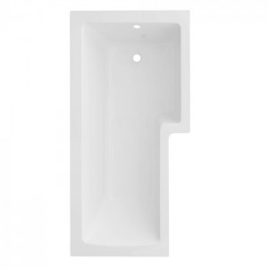 Tissino Lorenzo Premium Right Hand Shower Bath 1700 x 700-850mm (Bath Panels Not Included) [TLO-605]
