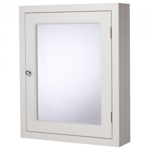 Roper Rhodes Traditional Mirrored Bathroom Cabinet - Chalk White [HAMCAB.W] [BASIN NOT INCLUDED]