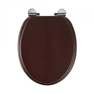 Roper Rhodes Traditional Soft Close Toilet Seat- Mahogany [8081MSC-SF]