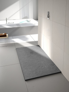 Merlyn Truestone Rectangular Shower Tray 1500x900mm Fossil Grey [T159RTF]