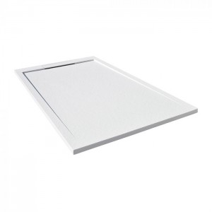 Tissino Giorgio Lux Rectangular Shower Tray 1000x800mm White Slate [TRG-803-WS]