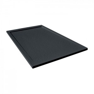 Tissino Giorgio Lux Rectangular Shower Tray 1200x1000mm Graphite Slate [TRG-864-RS]