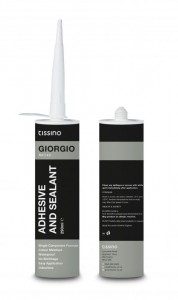 Tissino Giorgio Adhesive & Sealant 290ml Graphite Slate [TRG-902-RS]