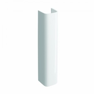 Twyford BJAR4930WH Alcona Square Full Pedestal 720x165mm White - (pedestal only)