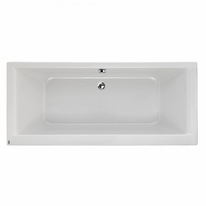 Twyford BJAH8500WH Athena Double Ended Bath 1700x750mm No Tapholes White