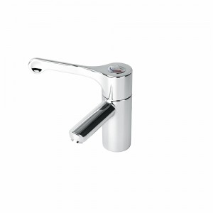 Twyford BJSF1138CP Sola Thermostatic Basin Mixer with Fixed Spout Flexible Tails