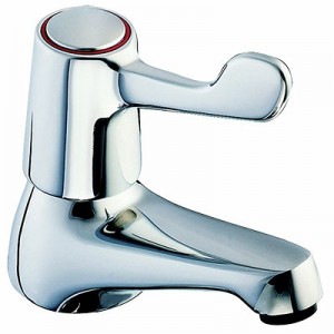 Twyford BJSF2403CP Sola High Neck Lever Taps (Pair) 2/2inch