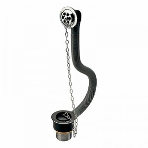 Twyford BJWF5650CP Bath Chain Waste & Overflow 1.5inch