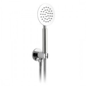 Vado Aquablade Shower Handset Kit with Hose Bracket & Integrated Outlet (Square) Chrome [ AQB-SFMKWO/SQ-C/P]