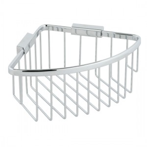 Vado Triangular Corner Basket 270 x 194 x 105mm (Large/Deep) Chrome [BAS-2012-C/P]