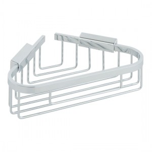 Vado Triangular Corner Basket 260 x 164 x 85mm (Large) Chrome [BAS-2015M-C/P]