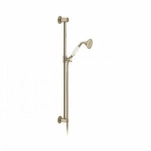 Booth & Co by Vado BC-AXB-SFSRK-BN Single Function Slide Rail Shower Kit Nickel