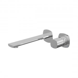 Cameo by Vado Leverless Wall Mounted Basin Mixer Tap (2 Tapholes) Chrome [CAM-109S-CP]
