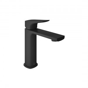 Cameo by Vado Mono Basin Mixer Tap (Single Taphole) Matt Black [CAM-200/SB-MB]