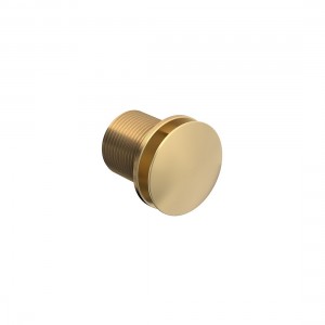 Cameo by Vado Mineral Basin Overflow Cover (32mm Diameter) Satin Brass [CAM-BMO-SBR]