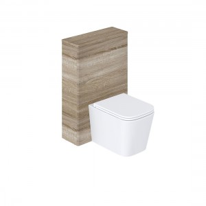 Cameo by Vado Back to Wall WC Unit 600mm Natural Oak [CAM-FBTW-NO]