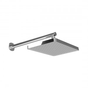 Cameo by Vado Fixed Rectangular Shower Head with Shower Arm Chrome [CAM-HEAD/SA-CP]