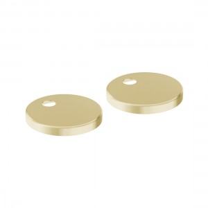 Cameo by Vado Toilet Seat Hinge Cover Plate 45mm Dia Satin Brass [CAM-TSHC-SBR]