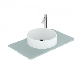 Cameo by Vado Worktop for 800mm Vanity Unit Cove Blue (Basin & Brassware NOT Included) [CAM-WT8-CB]
