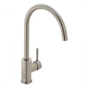Vado Bahr Kitchen Mixer Tap with Swivel Spout (Single Taphole) Stainless Steel [CUC-1008-S/S]