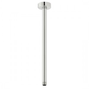 Vado Elements Ceiling Mounting Shower Arm 300mm (12 inch) Round Chrome [ELE-CMA/12IN-C/P]