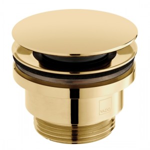 Individual by Vado Universal Basin Waste Bright Gold [IND-395-BG]