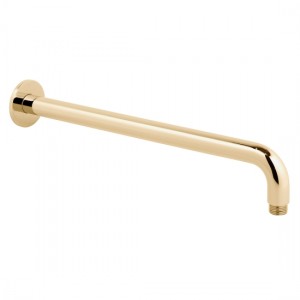 Individual by Vado IND-EFSA/RO-BG Round Easy Fit Shower Arm Bright Gold