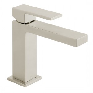 Individual by Vado Notion Slimline Mono Basin Mixer Tap (Single Taphole) Brushed Nickel [IND-NOT200/SB-BRN]