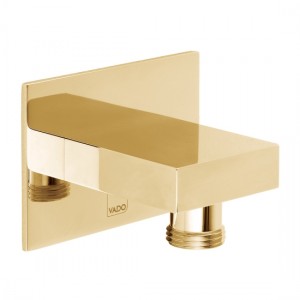 Individual by Vado Wall Outlet Square Bright Gold [IND-OUTLET/SQ-BG]