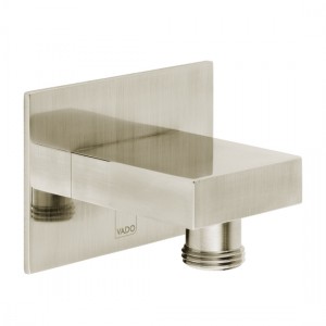 Individual by Vado Wall Outlet Square Brushed Nickel [IND-OUTLET/SQ-BRN]