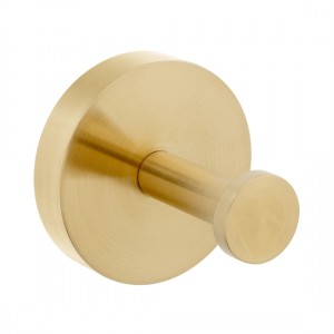 Individual by Vado Spa Single Robe Hook Brushed Gold [IND-SPA186-BRG]