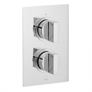 Vado Notion DX Thermo Shower Valve 3 Outlets & 2 Handles Chrome [NOT-148D/3-C/P]