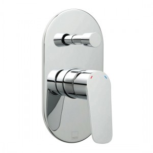 Vado Photon Manual Valve 2 Outlets & Lever Chrome [PHO-147A-C/P]