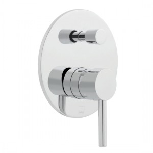 Vado Zoo Manual Shower Valve with Diverter 2 Outlets (Round) Chrome [ZOO-147A/RO-C/P]