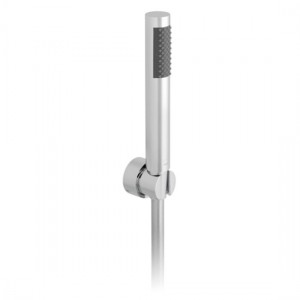 Vado Zoo Wall Mounted Handset with Hose & Wall Bracket (Single Function) Chrome [ZOO-SFMK-C/P]