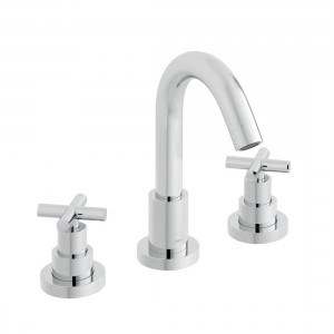 Vado Elements Deck Mounted Bath Filler Tap (3 Tapholes) Chrome [ELW-135/NH-CP]