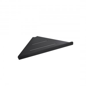 Individual by Vado Shama Bathroom Corner Shelf Brushed Black [IND-18501-BLK]