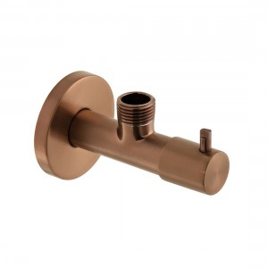 Individual by Vado Angle Valve 1/2 x 1/2 inch Brushed Bronze [IND-230-BRZ]
