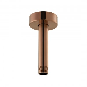 Individual by Vado Ceiling Mounted Shower Arm 100m (4 inch) Round Brushed Bronze [IND-CMA/RO/4IN-BRZ]