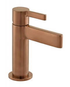 Individual by Vado Edit Cloakroom (Mini) Mono Basin Mixer Tap (Single Taphole) Brushed Bronze [IND-EDI100M/SB-BRZ]