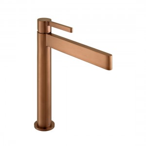 Individual by Vado Edit Tall Mono Basin Mixer Tap (Single Taphole) Brushed Bronze [IND-EDI100E/SB-BRZ]