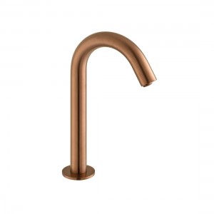 Individual by Vado I-Tech Infra-Red Deck Mounted Mono Basin Mixer Tap Brushed Bronze [IND-IRDSPOUT-BRZ]